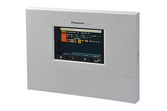 Panasonic wall-mounted electronic control panel.