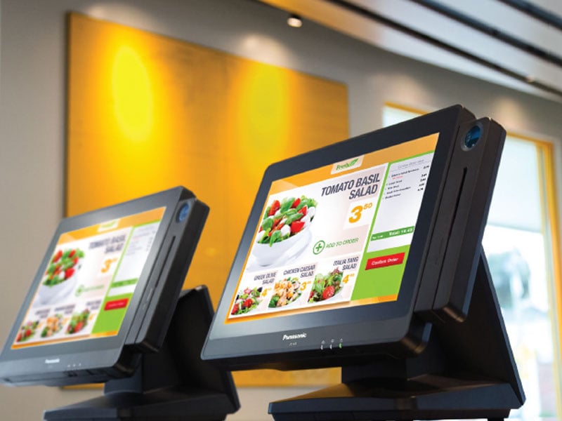 Digital menu screens