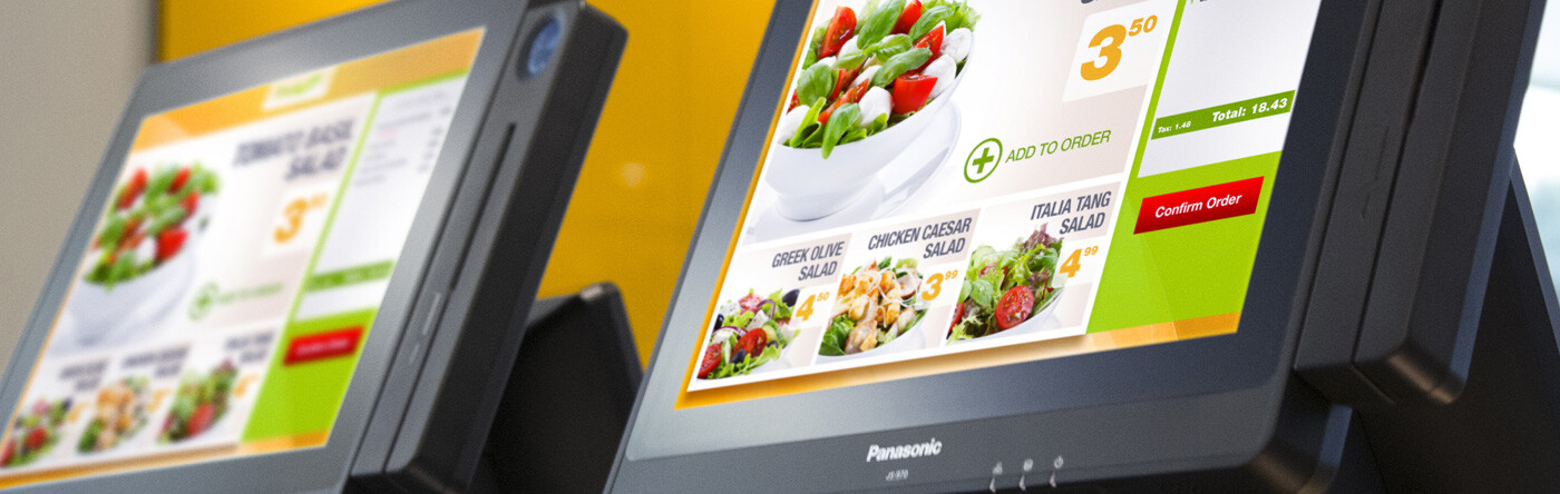 Digital menu screens