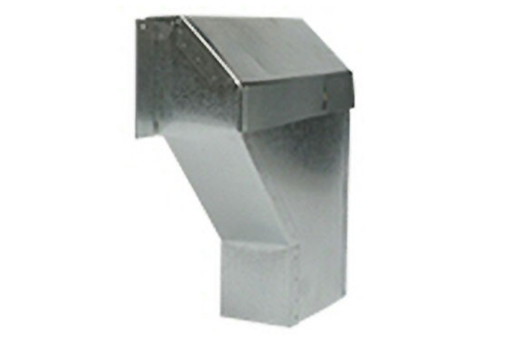 Metallic duct elbow for HVAC systems.