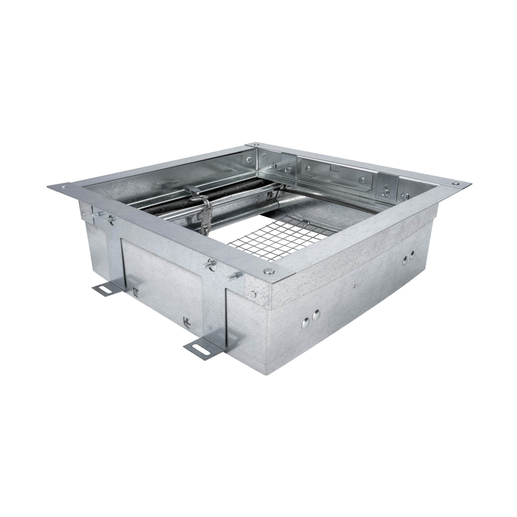 Image d'un registre coupe-feu de plafond de Panasonic en métal gris 