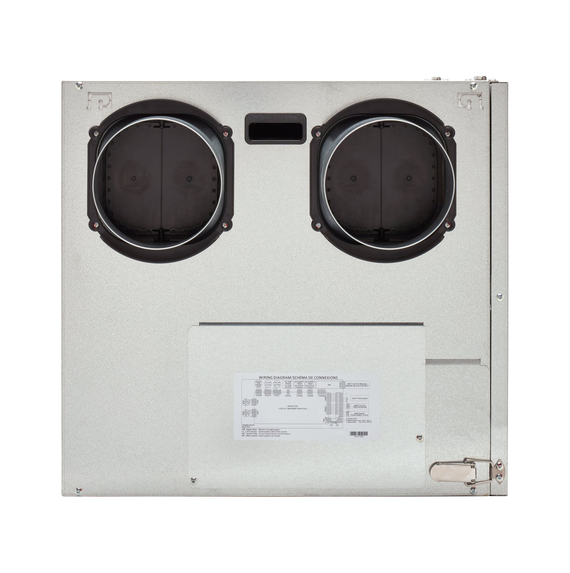 Panasonic BalancedHome 210 ERV (FV-21VEC1S) side port side view