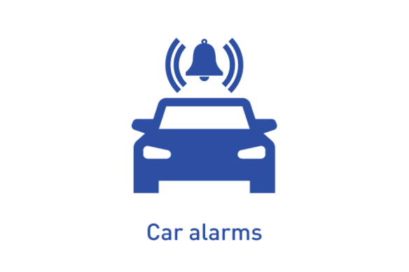 Lithium Cylindrical Type Batteries (BR Series) - icons_Car alarms
