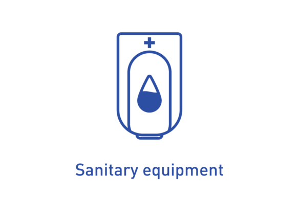 Lithium Cylindrical Type Batteries (CR SeriesStandard) - icons_sanitary-equipment