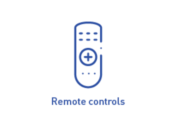 Ni-MH Button Type Batteries (B Series) - icons_Remote controls