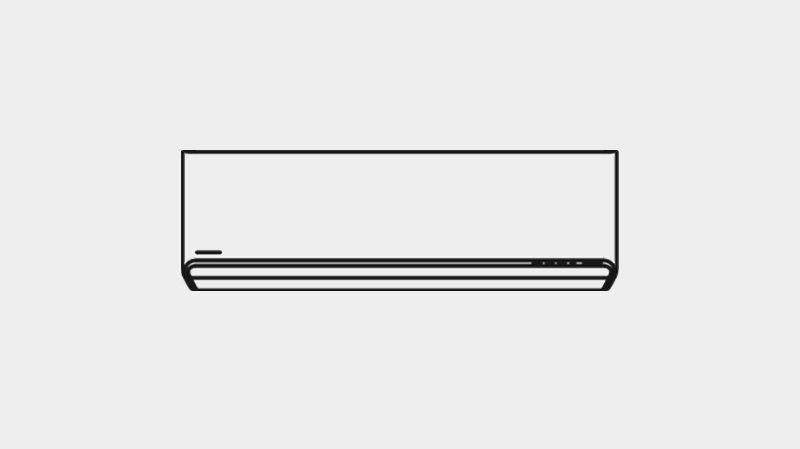 NanoeX Simulator - Wall-mounted-Black outline-Grey background