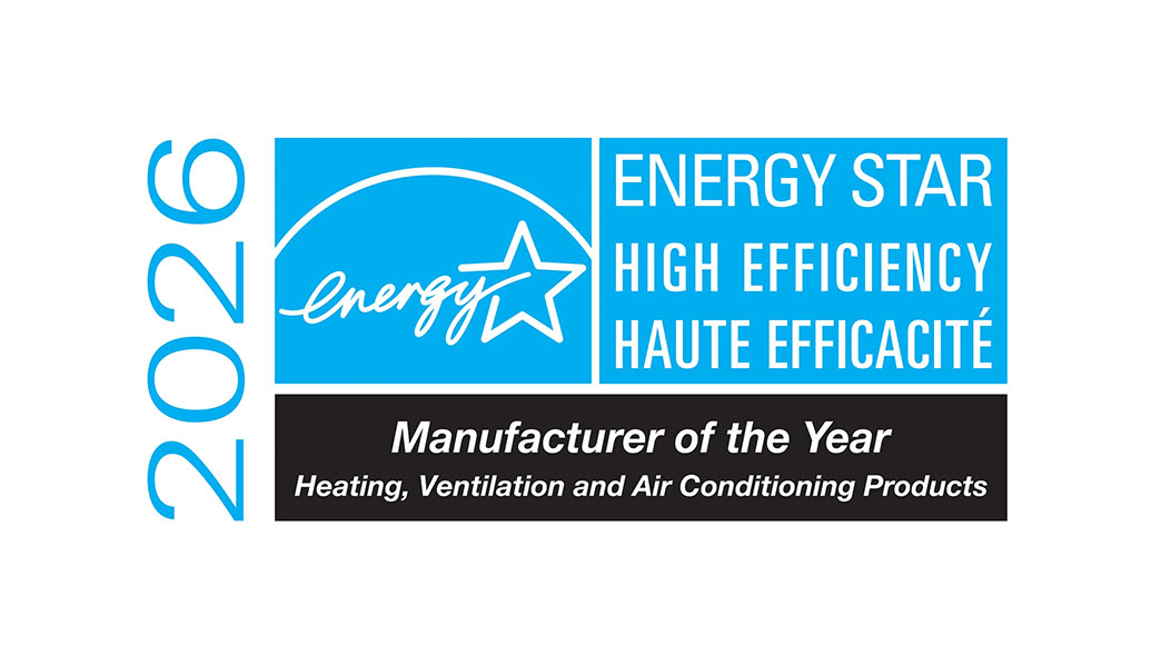 2026 Energy Star High Efficiency Manufacturer of the Year award logo