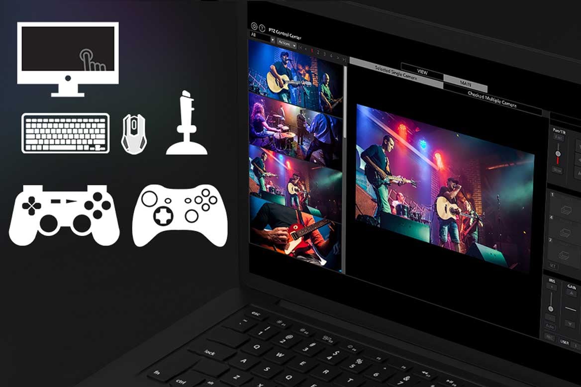 PTZ Camera Control Center Software (Windows) - Panasonic-PTZ-Control-Center-01