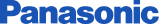 Panasonic logo in blue with no background